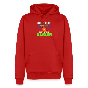 Cd-sammler Kompaktplatte Physisches Medium - Männer Premium Bio Hoodie - Rot - Vorne - Nico (187cm)