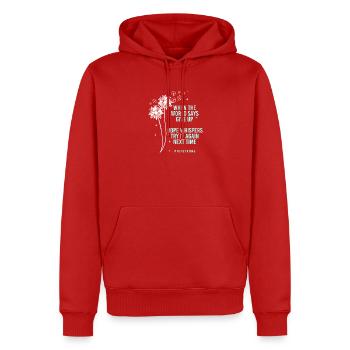 Embryo Transfer Tag Fötus - Männer Premium Bio Hoodie - Rot - Vorne - Nico (187cm)