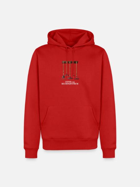 Rechenzentrum Gärtner Garten Gartenarbeit - Männer Premium Bio Hoodie - Rot