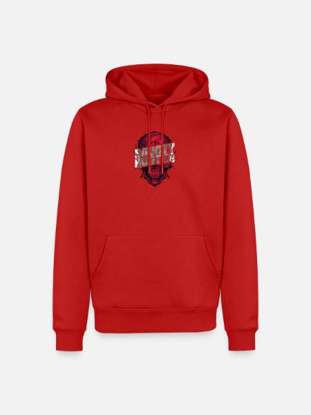 Bounty Hunter - Männer Premium Bio Hoodie - Rot