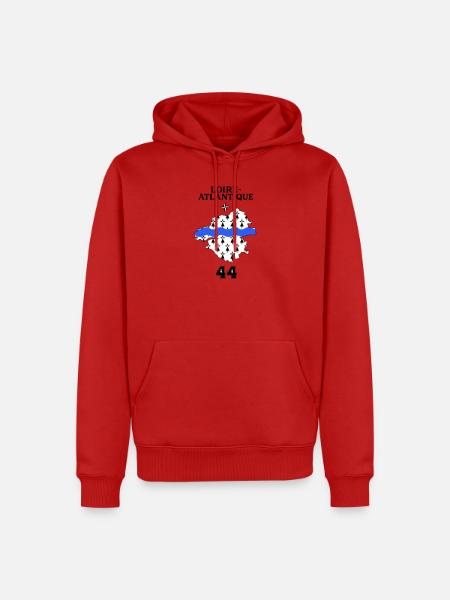 Loire Atlantique 44 - Men’s Premium Organic Hoodie - red