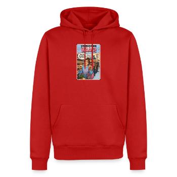 Sternzeichen Waage -  Humor für Unentschlossene - Männer Premium Bio Hoodie - Rot - Vorne - Nico (187cm)