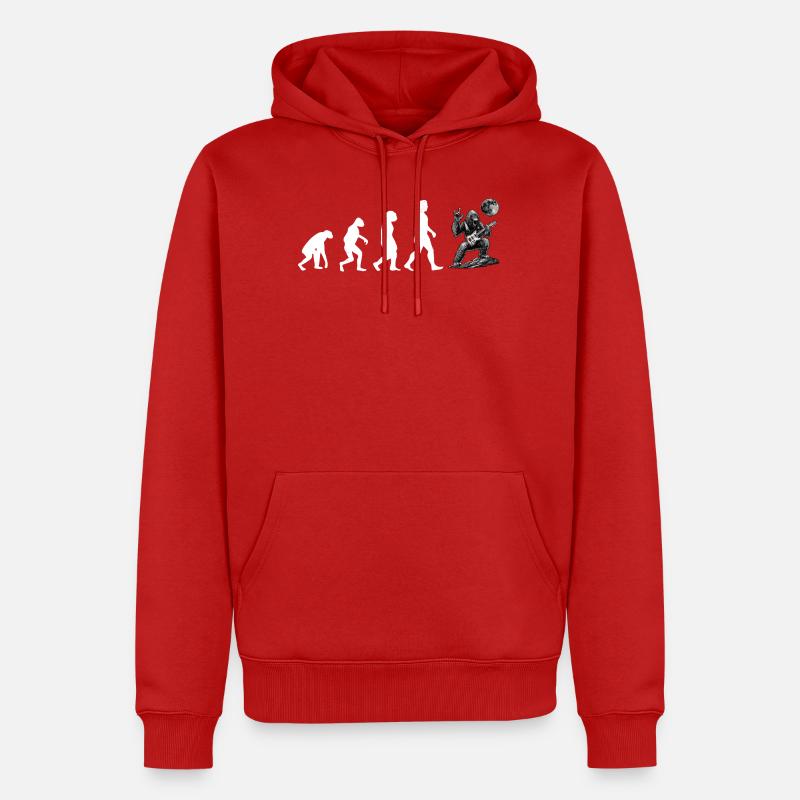 Bigfoot Sasquatch Cache-cache Dictons - Sweat à capuche Premium bio Homme - rouge