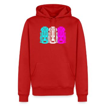 Maya kalender aztec Inka - Männer Premium Bio Hoodie - Rot - Vorne - Nico (187cm)