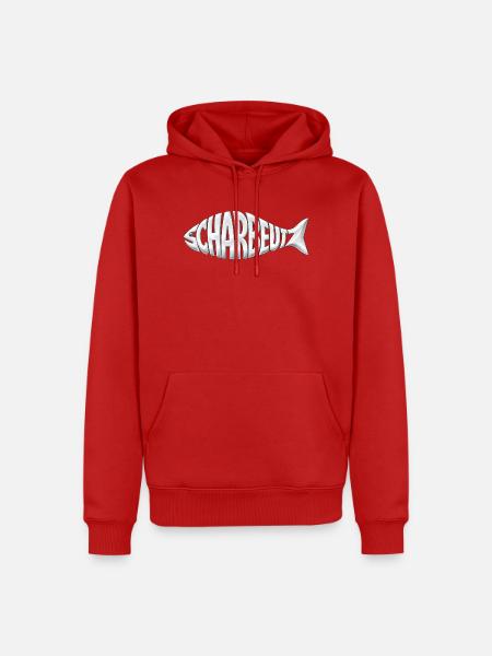 Scharbeutz - Männer Premium Bio Hoodie - Rot