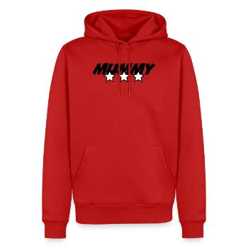 Beste Mama - Muttertag - Männer Premium Bio Hoodie - Rot - Vorne - Nico (187cm)