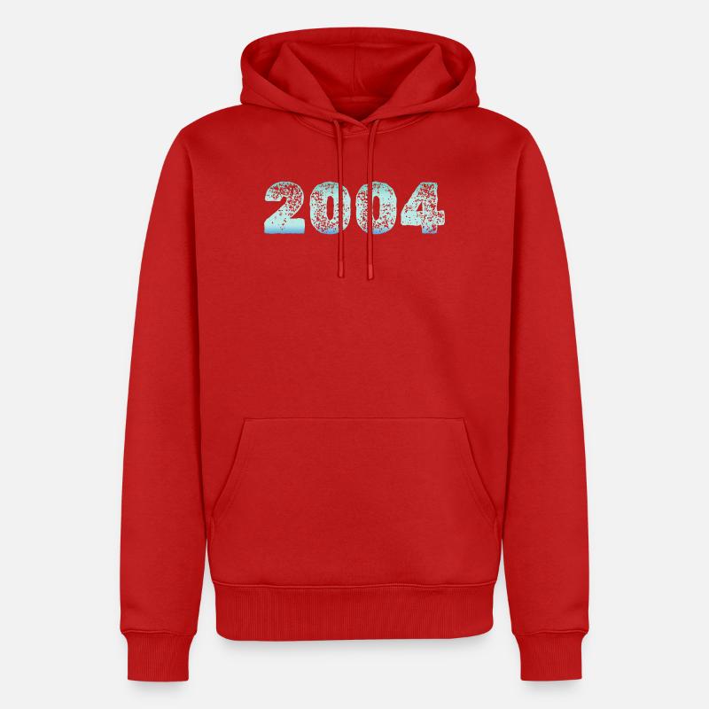 Conception comme - Sweat à capuche Premium bio Homme - rouge