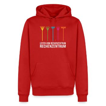 C Python Php Java Programmierer Coding - Männer Premium Bio Hoodie - Rot - Vorne - Nico (187cm)