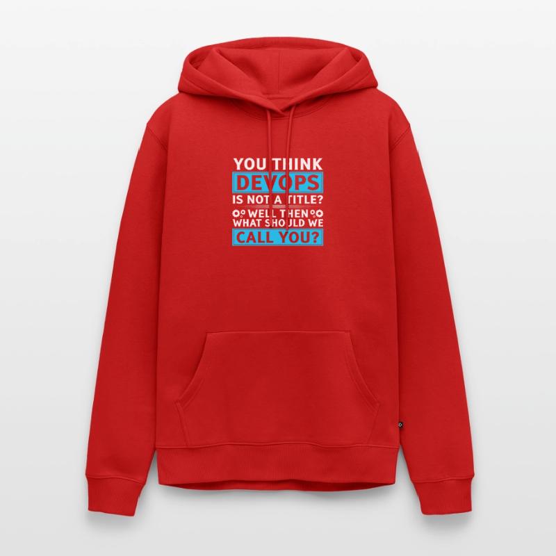 Sys-Admin Developer Devops Engineer Men’s Premium Organic Hoodie