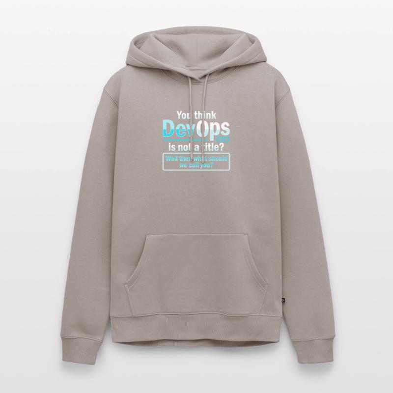 Sys-Admin Developer Devops Engineer Men’s Premium Organic Hoodie