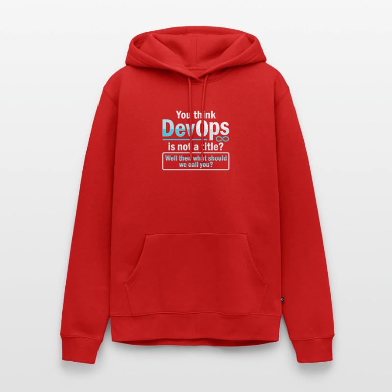 Sys-Admin Developer Devops Engineer Men’s Premium Organic Hoodie