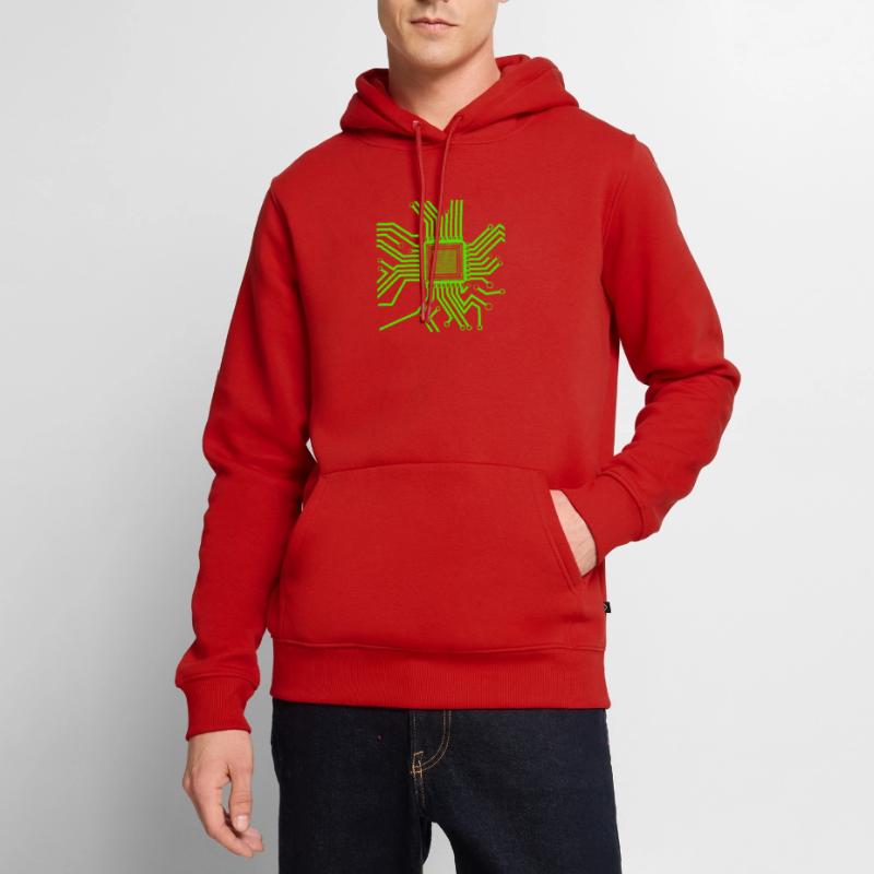 Developer Coder Programmer Men’s Premium Organic Hoodie