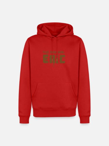 Eric T-Shirt - Männer Premium Bio Hoodie - Rot