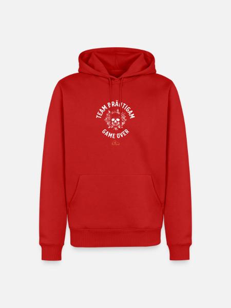 Team Bräutigam JGA Shirt Junggesellenabschied - Männer Premium Bio Hoodie - Rot