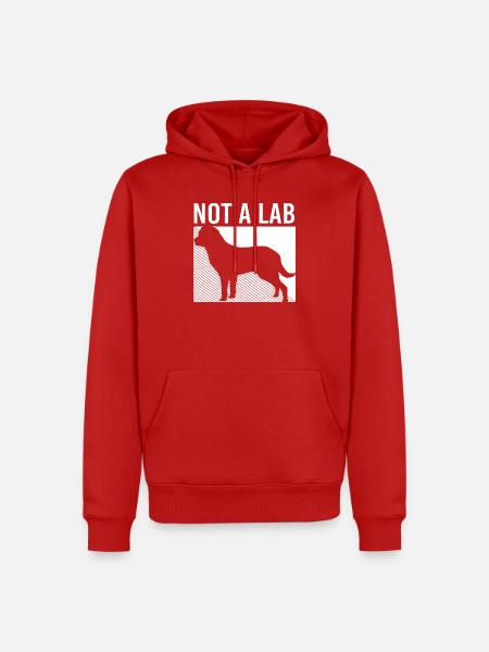 Chesapeake Bay Retriever - Männer Premium Bio Hoodie - Rot