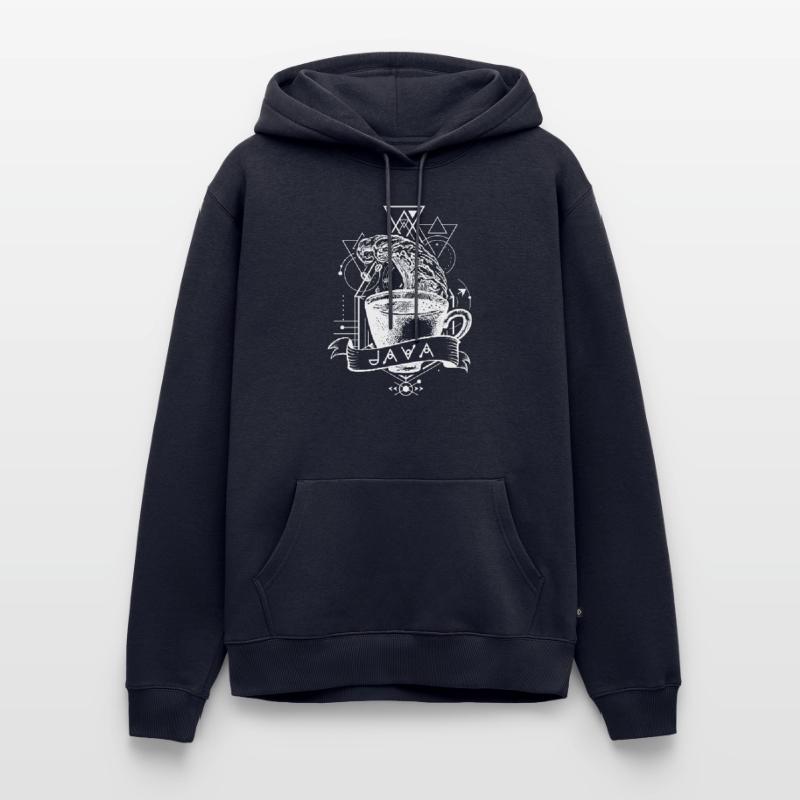 Java Programmiersprache Männer Premium Bio Hoodie