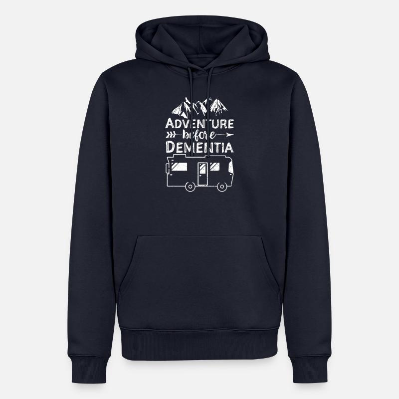 Adventure Before Dementia - Männer Premium Bio Hoodie - Navy