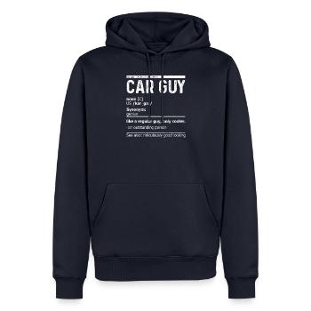 Car Guy Definition - Auto - Men’s Premium Organic Hoodie - navy - Front - Nico (187cm)