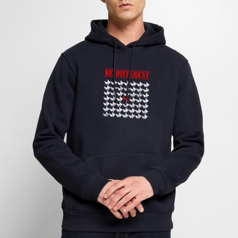 Be Different / Sei anders TShirt Männer Premium Bio Hoodie