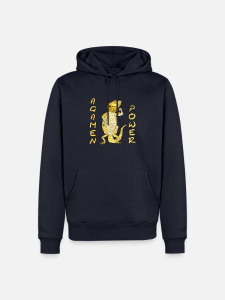 Agamen Power - Men’s Premium Organic Hoodie - navy