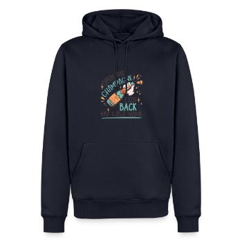 I Got Back My Last Name | Divorce Party - Men’s Premium Organic Hoodie - navy - Front - Nico (187cm)