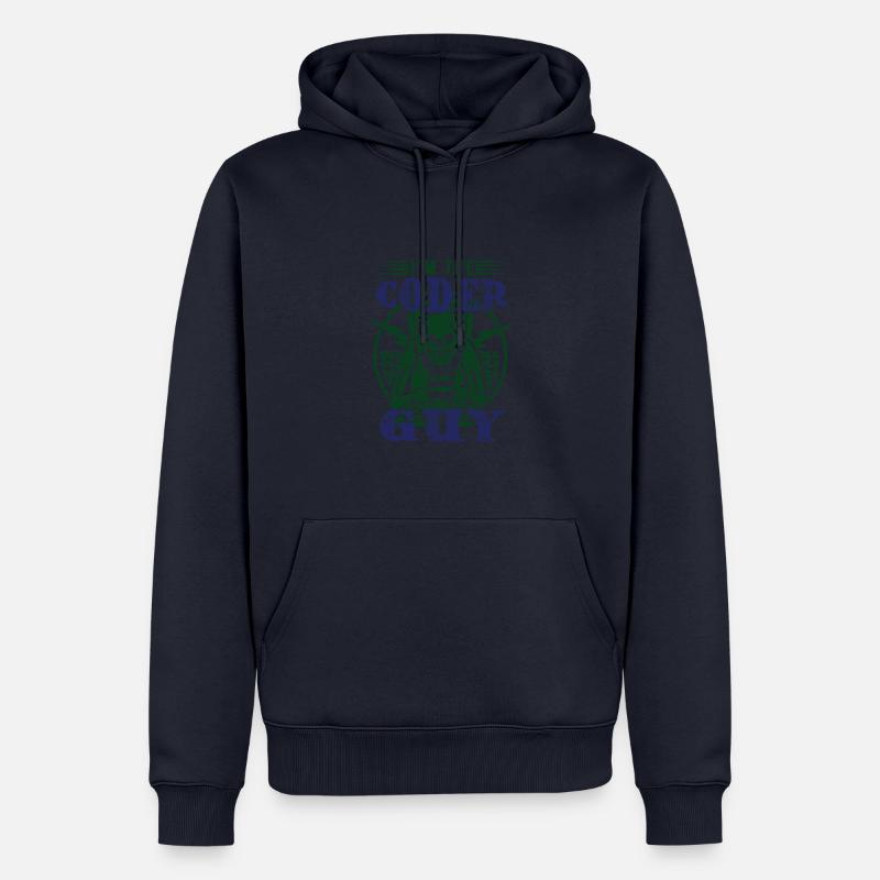I'm The Coder Guy - Men’s Premium Organic Hoodie - navy