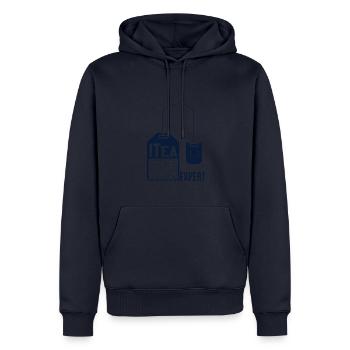 IT Support Humor - Men’s Premium Organic Hoodie - navy - Front - Nico (187cm)