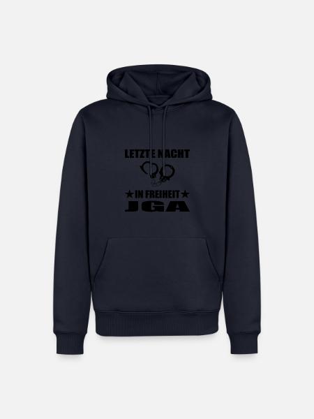 Junggesellenabschied - Männer Premium Bio Hoodie - Navy