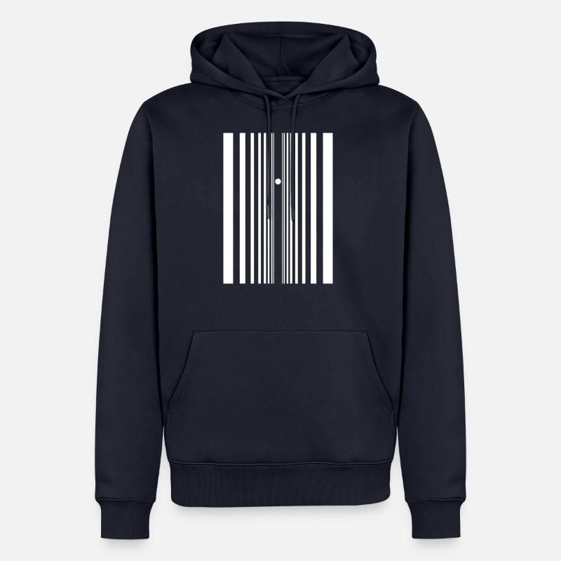 Doppler-Effekt Schall Geschenkidee - Männer Premium Bio Hoodie - Navy