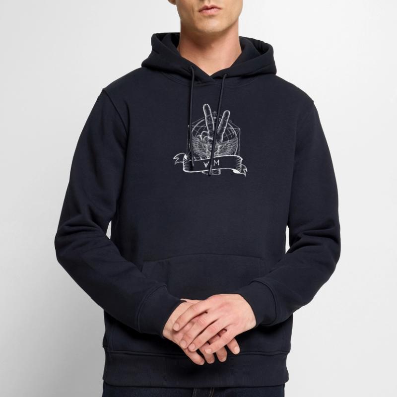 vim linux open source consolen editor Männer Premium Bio Hoodie