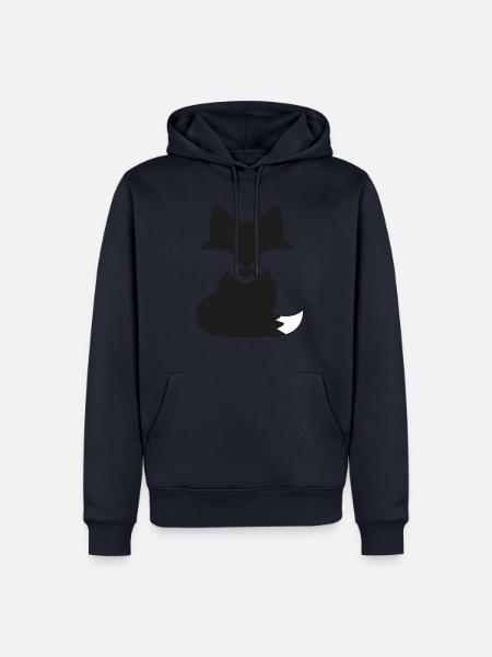 Schwarzfuchs - Männer Premium Bio Hoodie - Navy