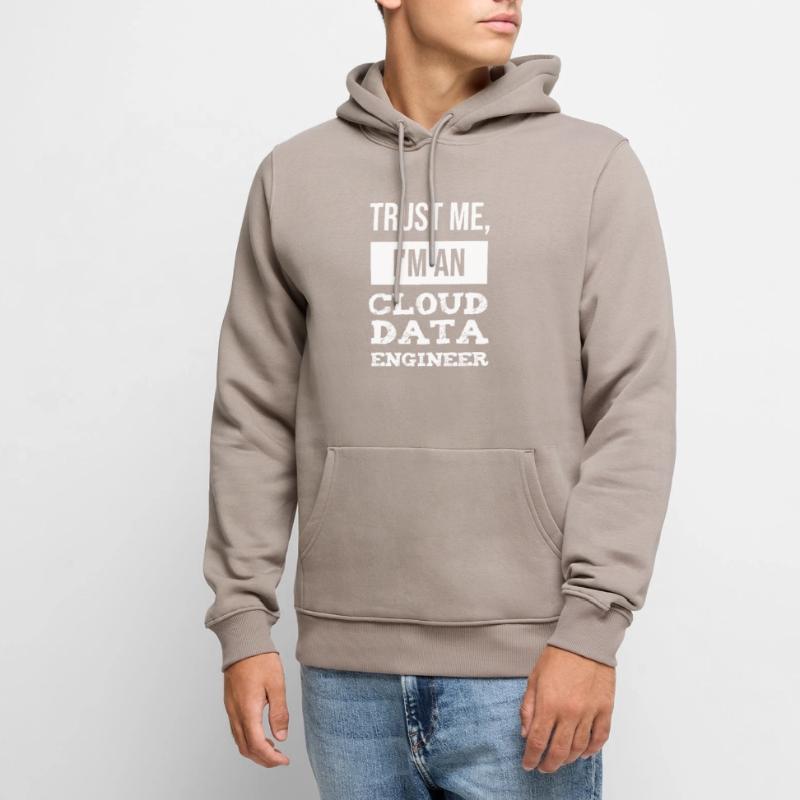 Cloud Data Engineer Data Technician IT IT Men’s Premium Organic Hoodie