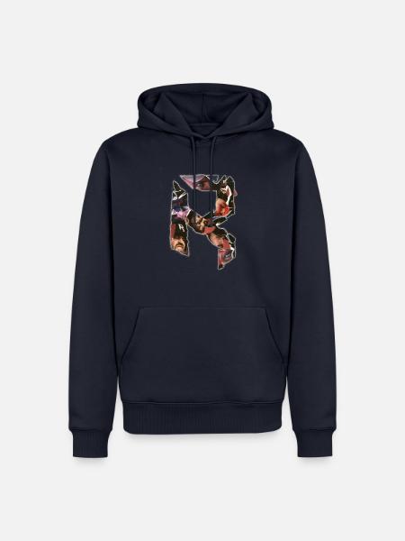 Rapsticky - Männer Premium Bio Hoodie - Navy