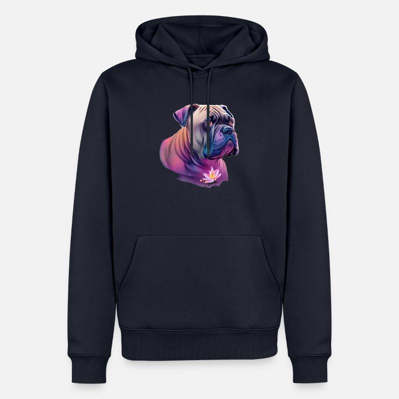 Cane Corso - Männer Premium Bio Hoodie - Navy