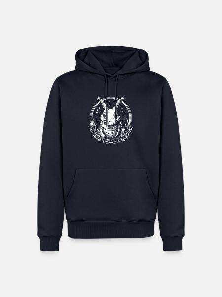 Psychgoslug - Männer Premium Bio Hoodie - Navy