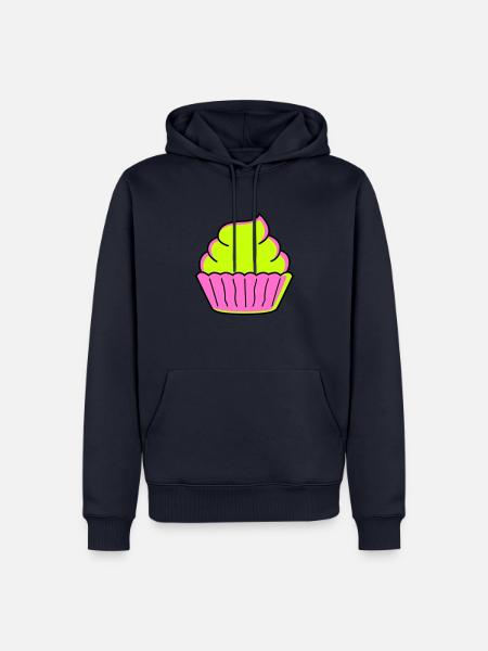 cupcake - Men’s Premium Organic Hoodie - navy