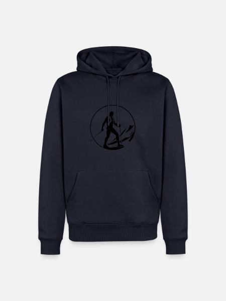 Nordic Walking Sports - Men’s Premium Organic Hoodie - navy
