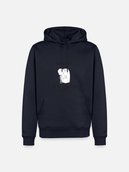 Hochzeitsfiber - Männer Premium Bio Hoodie - Navy