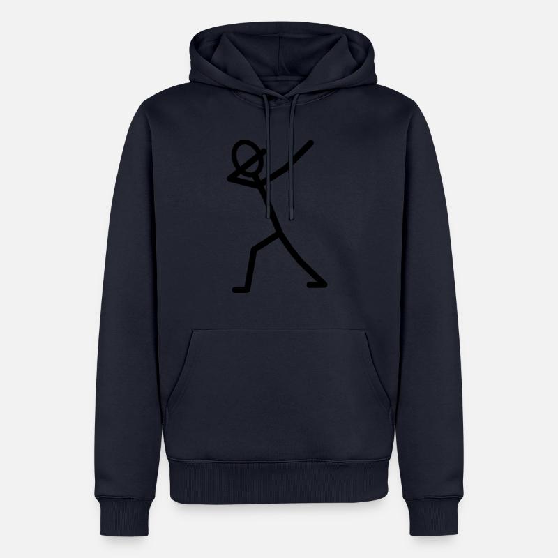 DAB DÄB Jubel Geschenkidee - Männer Premium Bio Hoodie - Navy