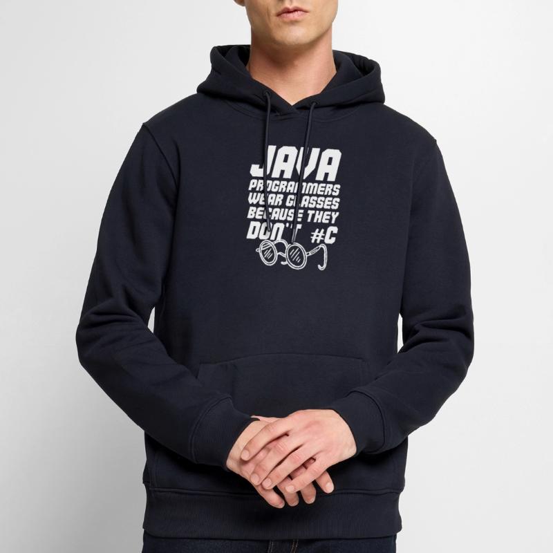 Cooler Java-Programmierer Männer Premium Bio Hoodie