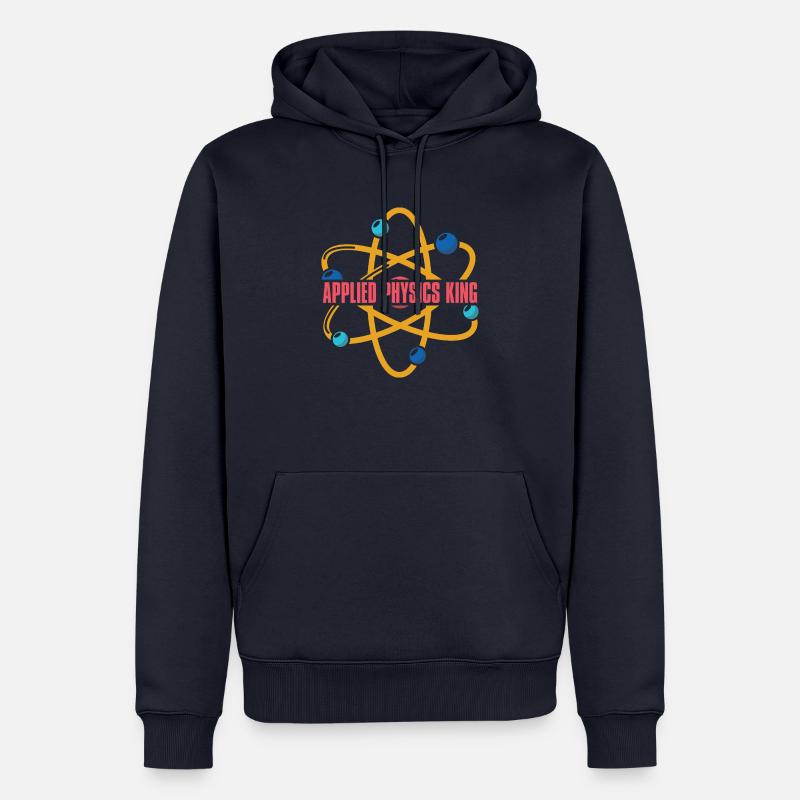Physicien physicien - Sweat à capuche Premium bio Homme - bleu marine