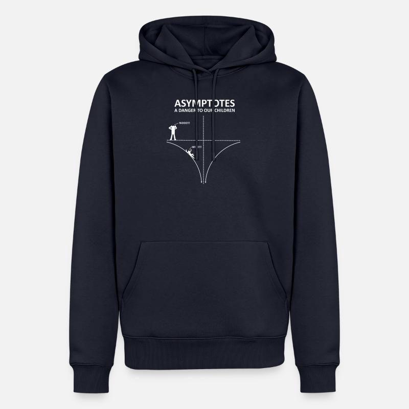 Math Teacher Nerd Gift Mathematician Science - Men’s Premium Organic Hoodie - navy