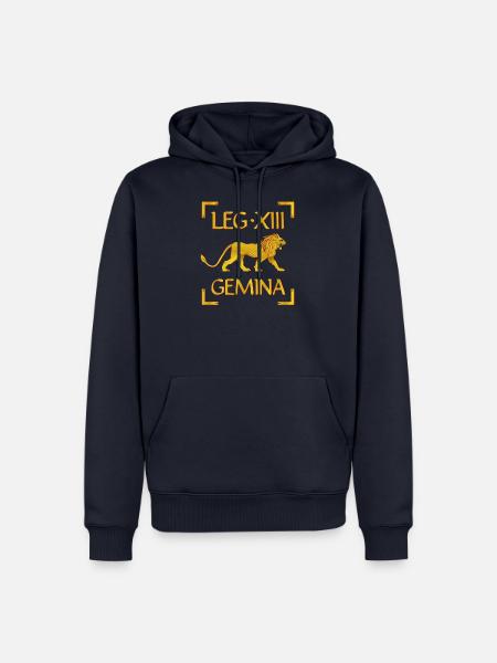 LEGIO XIII LEONIS - Männer Premium Bio Hoodie - Navy