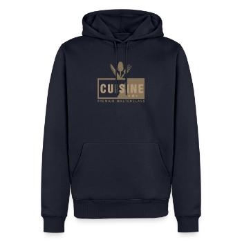 Cuisine Premium Masterclass - Männer Premium Bio Hoodie - Navy - Vorne - Nico (187cm)