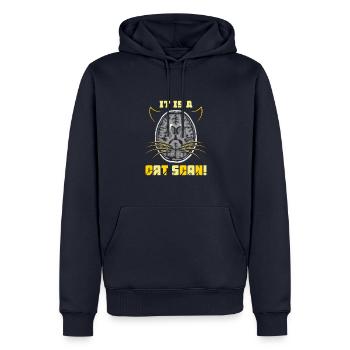 It Is a CAT SCAN - Männer Premium Bio Hoodie - Navy - Vorne - Nico (187cm)