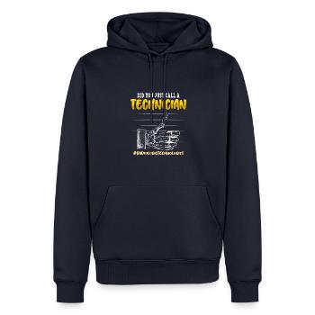 #RadiologicTechnologist - Männer Premium Bio Hoodie - Navy - Vorne - Nico (187cm)