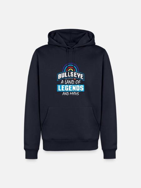 Bogenschießen Bogenschütze - Männer Premium Bio Hoodie - Navy