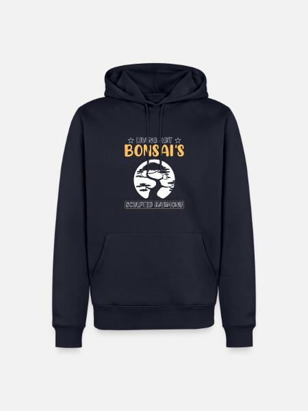 Bonsai Tree - Männer Premium Bio Hoodie - Navy