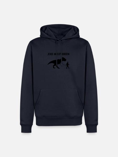 Informatiker Programmierer Sprüche - Männer Premium Bio Hoodie - Navy