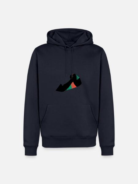 Armdrücker Armdrücker - Männer Premium Bio Hoodie - Navy